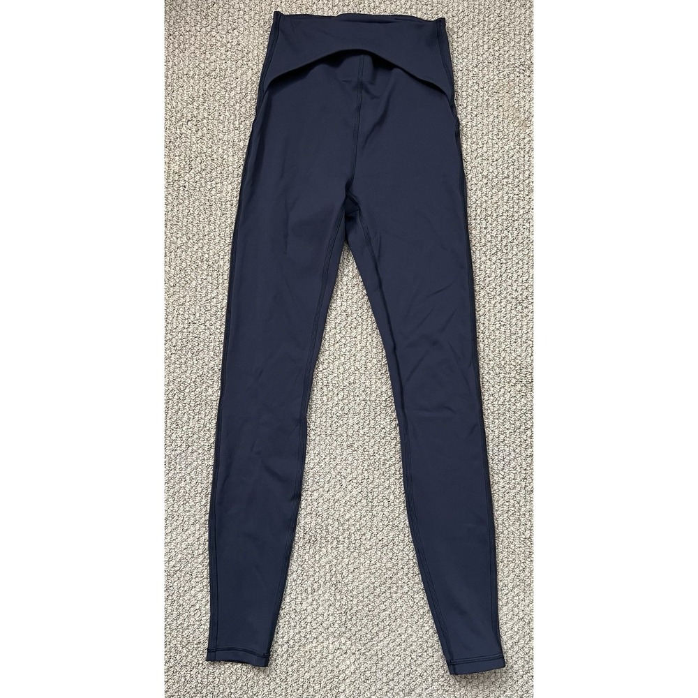 Lululemon Pant Womens Sz 4 Black Power Within Super High-Rise Athletic Workout - Picture 1 of 6